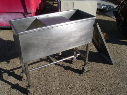 30 Gallon S/S Single Wall Rectangular Tank