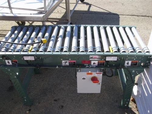 Mild Steel Power Roller Conveyor
