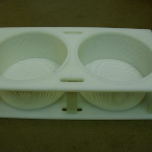 Round Plastic Cheese Forms- Two in One