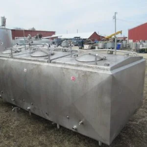 1,500 Gallon Cherry Burrell 3 Compartment S/S Insulated Tank