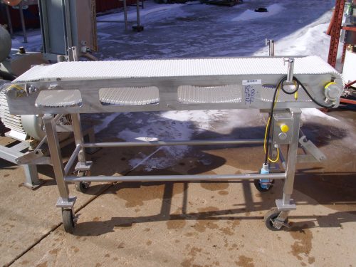 All S/S Plastic Belt Conveyor