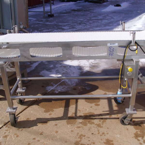 All S/S Plastic Belt Conveyor