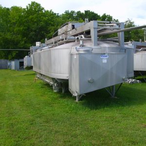 KUSEL ENCLOSED FINISHING VAT - 8,000LBS