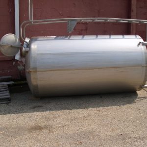 1,000 GALLON ALL S/S SINGLE WALL VERTICAL, CHEMICAL TANK