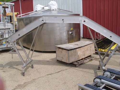 S/S CROSS OVER INTRALOX BELT CONVEYOR - Image 2