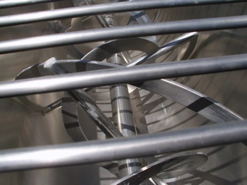 S/S RIBBON BLENDER ON MILD STEEL FRAME - Image 2