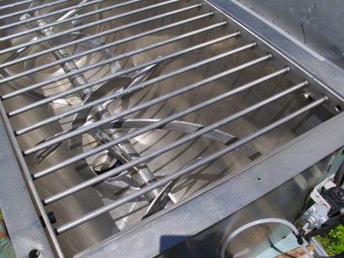 S/S RIBBON BLENDER ON MILD STEEL FRAME - Image 3