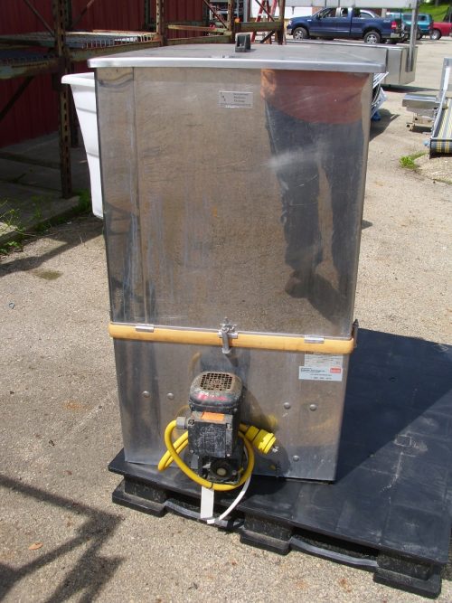 S/S FEEDER TANK, BY BRABENDER TECHNOLOGIES