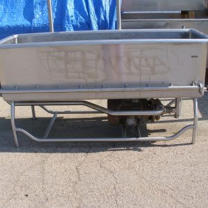 S/S COP WASH TANK, 150 GALLON CAPACITY