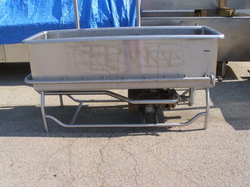 S/S COP WASH TANK, 150 GALLON CAPACITY