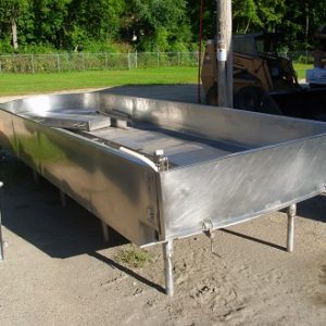 1,500 LB KUSEL END DOOR FINISHING TABLE