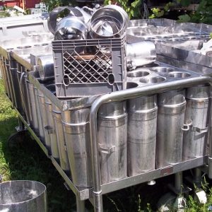 KUSEL LONGHORN PRESSING CART