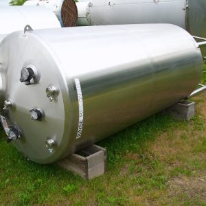 1000 GALLON ALL S/S SINGLE WALL TANK