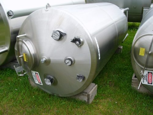 1000 GALLON ALL S/S SINGLE WALL TANK