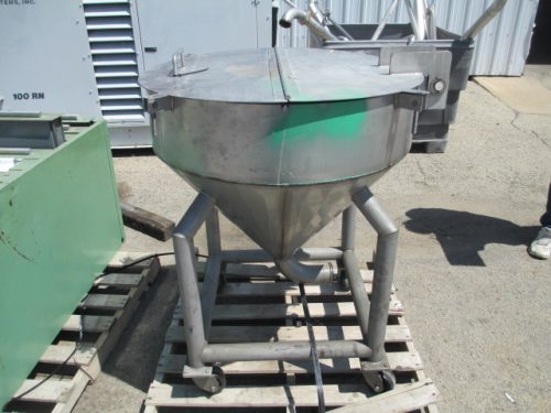 50 GALLON CONICAL HOPPER