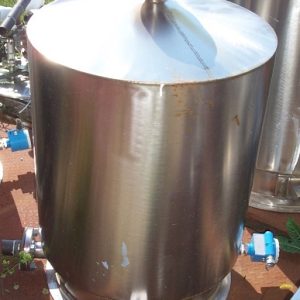 50 GALLON S/S INSULATED TANK VERTICAL