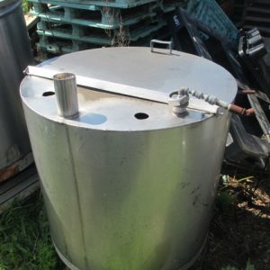 175 GALLON S/S SINGLE WALL CIP TANK