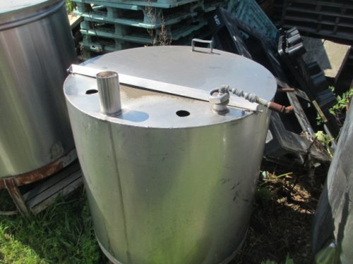 175 GALLON S/S SINGLE WALL CIP TANK