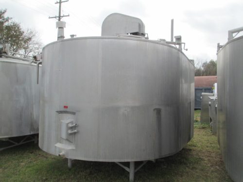 DAMROW DOUBLE O ENCLOSED CHEESE VAT - 45,000LB