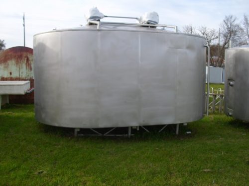 DAMROW DOUBLE O ENCLOSED CHEESE VAT - 50,000LB