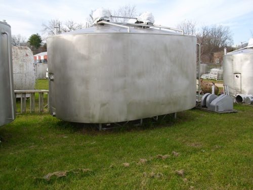 DAMROW DOUBLE O ENCLOSED CHEESE VAT - 50,000LB
