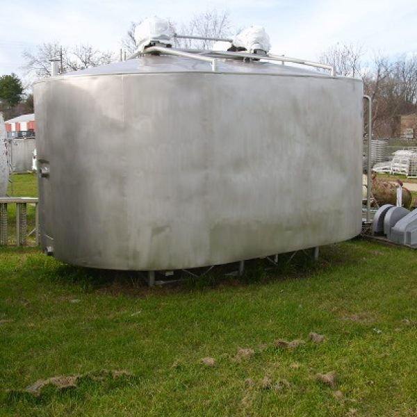 DAMROW DOUBLE O ENCLOSED CHEESE VAT - 50,000LB