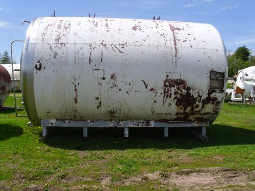 6,000 GALLON CREPCO S/S JACKETED TANK