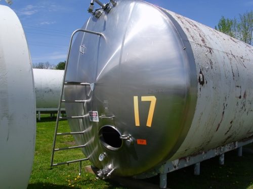 6,000 GALLON CREPCO S/S JACKETED TANK - Image 2