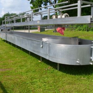 5,000LB DAMROW END DOOR FINISHING TABLE