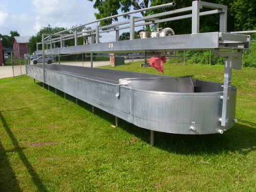 5,000LB DAMROW END DOOR FINISHING TABLE
