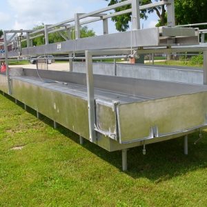 5,000LB DAMROW END DOOR FINISHING TABLE