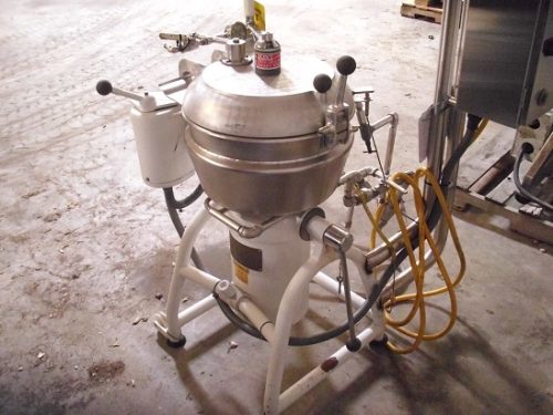 STEFAN JACKETED PROCESS CHEESE COOKING KETTLE