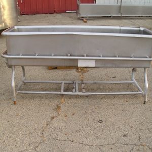 S/S COP WASH TANK-150 GALLON CAPACITY