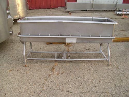 S/S COP WASH TANK-150 GALLON CAPACITY