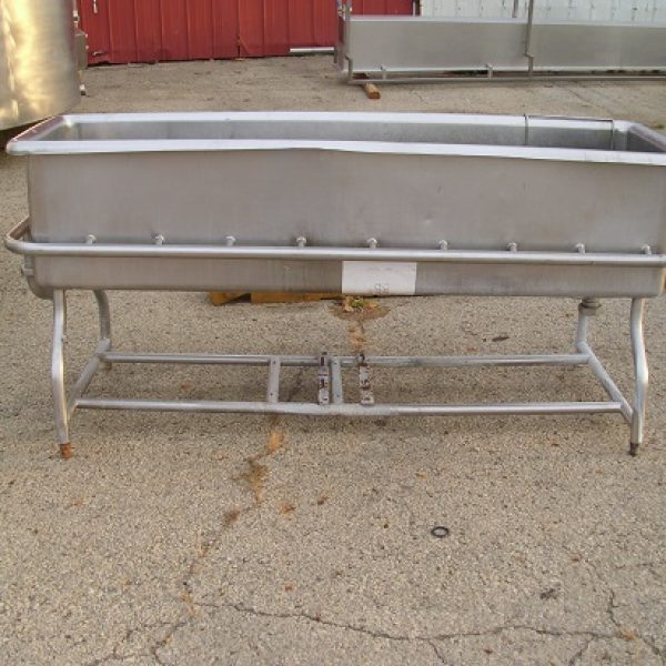 S/S COP WASH TANK-150 GALLON CAPACITY