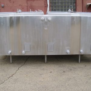 1,500 GAL, 3 COMPARTMENT, S/S FLAVOR TANK