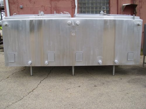 1,500 GAL, 3 COMPARTMENT, S/S FLAVOR TANK