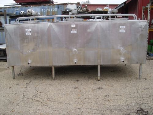 1,400 GAL, 2 COMPARTMENT, S/S FLAVOR TANK