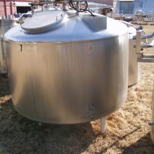 500 GALLON S/S SINGLE WALL TANK
