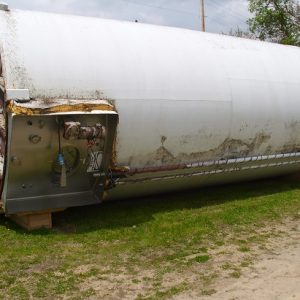 15,000 GALLON S/S JACKETED TANK