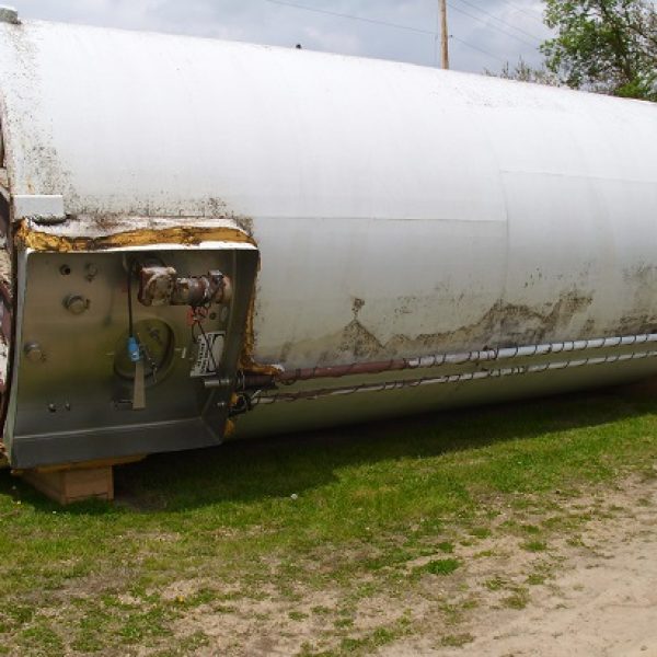 15,000 GALLON S/S JACKETED TANK