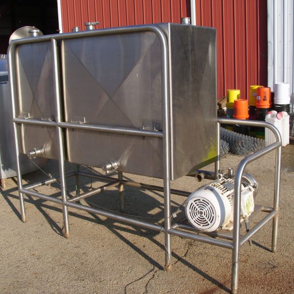 S/S DUAL TANK CIP SYSTEM