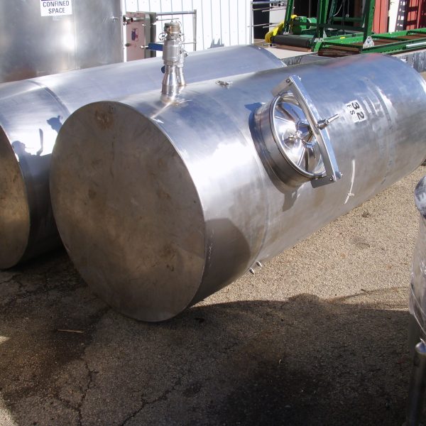 350 GALLON S/S SINGLE WALL TANK