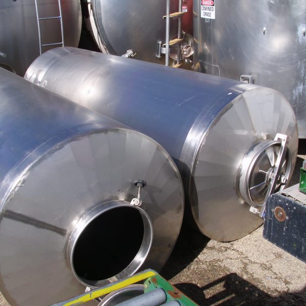 350 GALLON S/S SINGLE WALL TANK