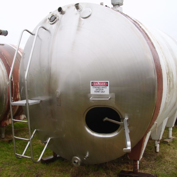 4,000 GAL CHERRY BURRELL S/S JACKETED TANK
