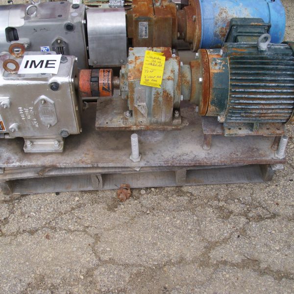 WAUKESHA MODEL 130 US S/S POSITIVE PUMP