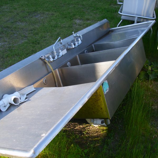 ALL S/S 3-COMPARTMENT SINK
