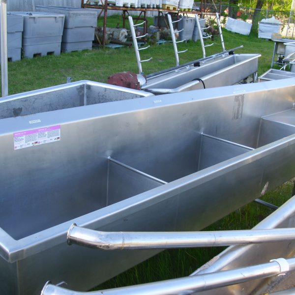 ALL S/S 3-COMPARTMENT SINK