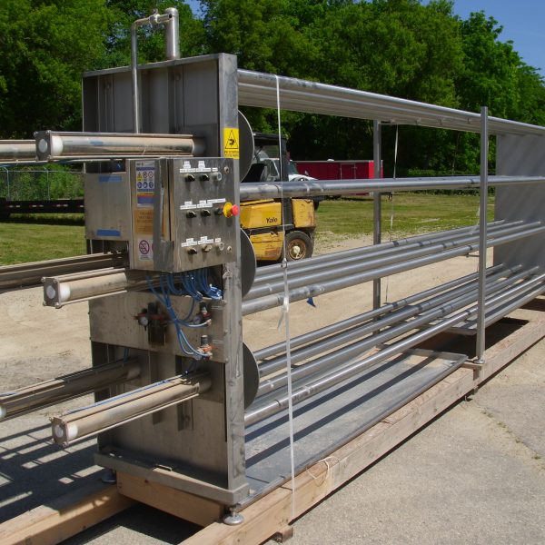 DOUBLE ROW HORIZONTAL CHEESE PRESS, TRIPLE STACK