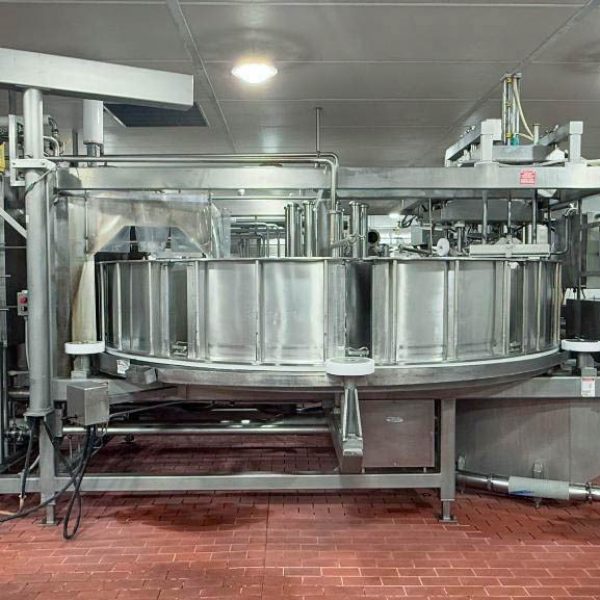 MOZZARELLA ROTARY MOLDER COOLER SYSTEM